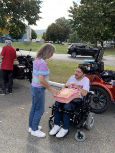 Petite pause lors du weekend side car