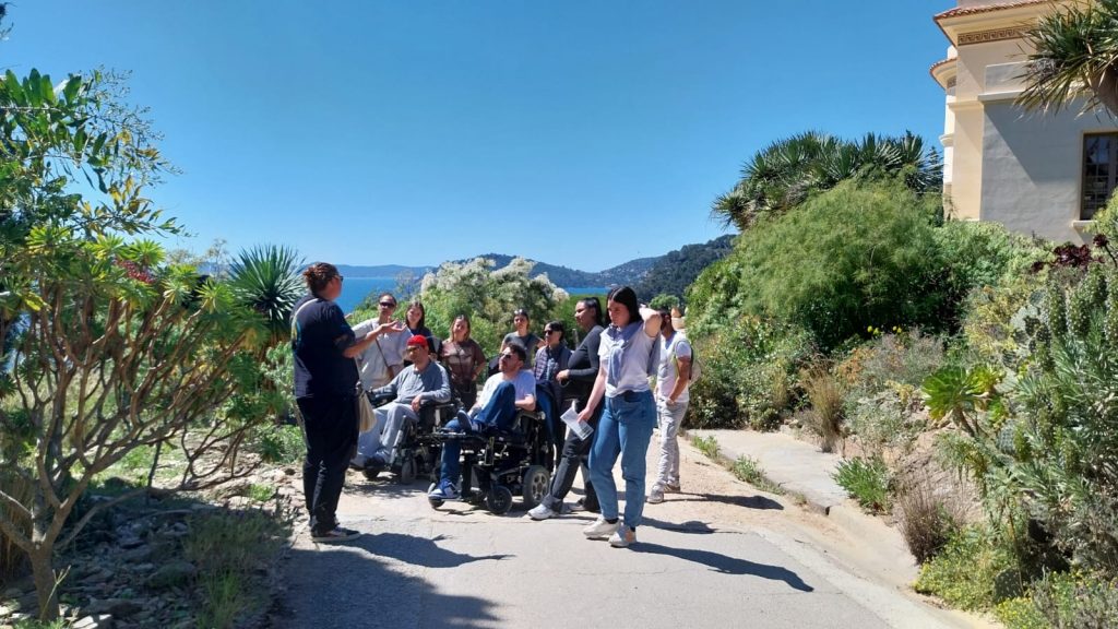 Association Saphir 13 en visite au domaine du Rayol dans le Var