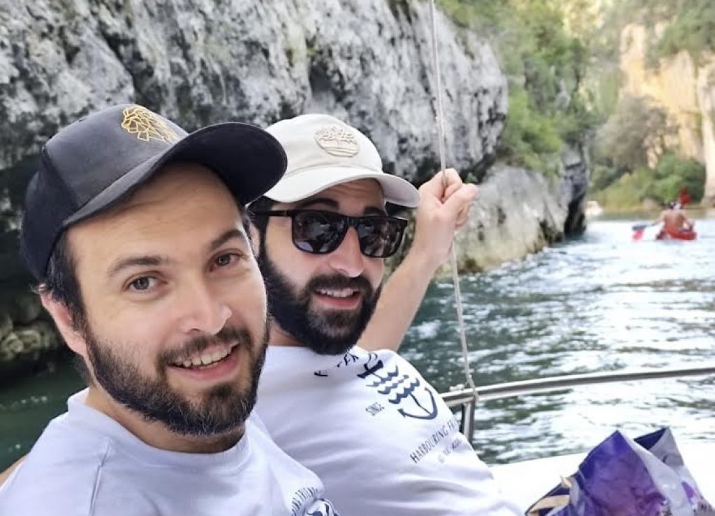 Passagers de l’embarcation aux Gorges du Verdon 2024