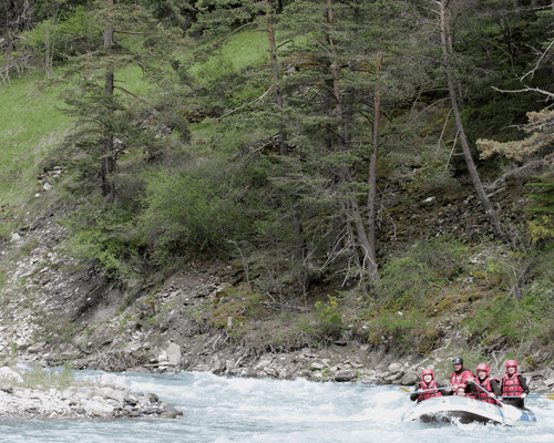 rafting