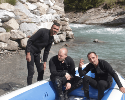 rafting