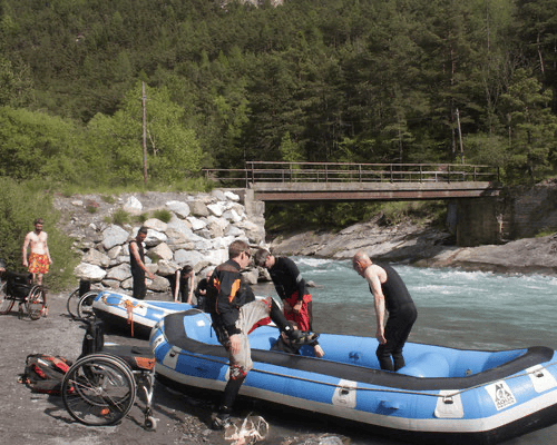 rafting