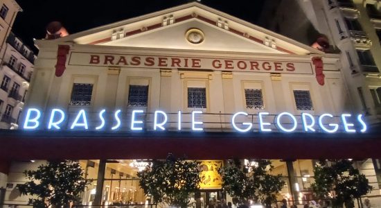 Brasserie Georges - la façade