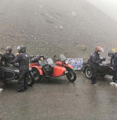 Arrivée en haut pour Saphir 13 et handi side