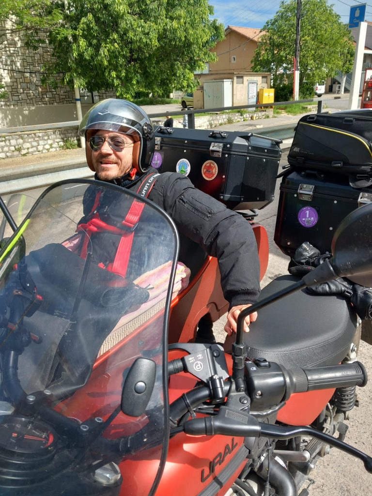 Passager du side-car