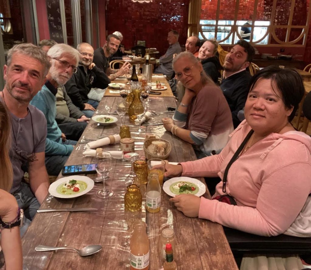 Restaurant en groupe