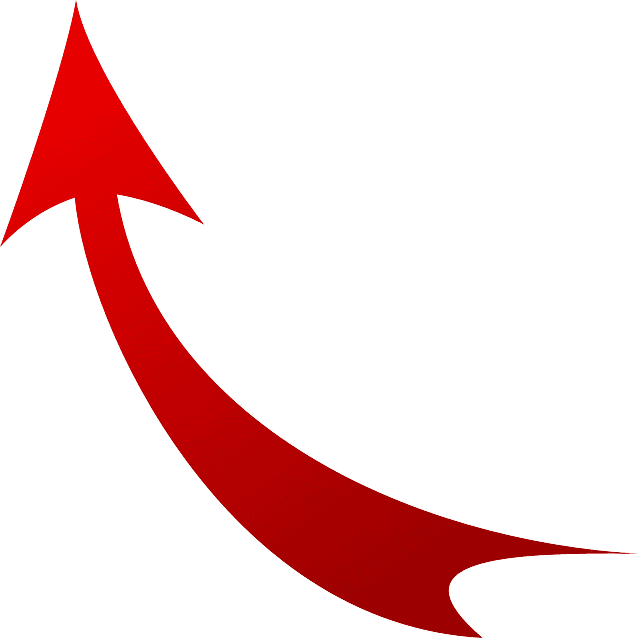 Flèche rouge