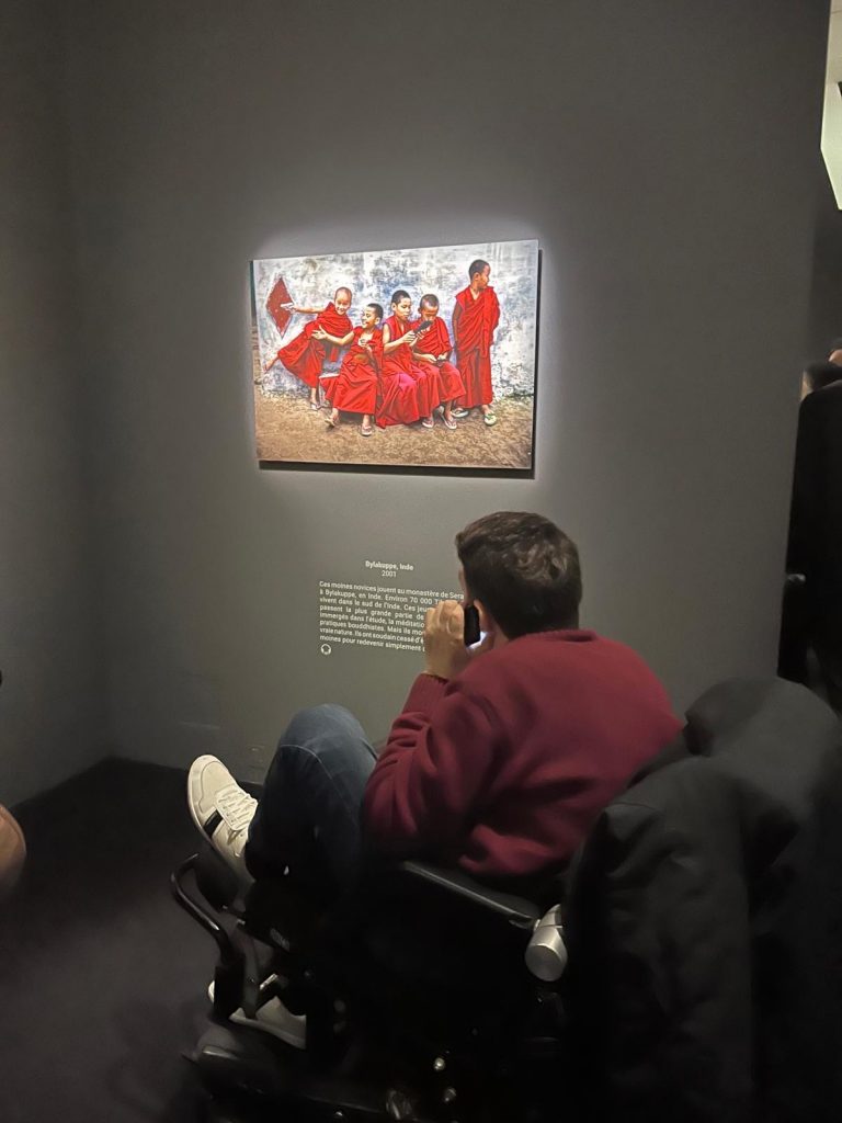 Membre de Saphir 13 à l'expo de Caumont