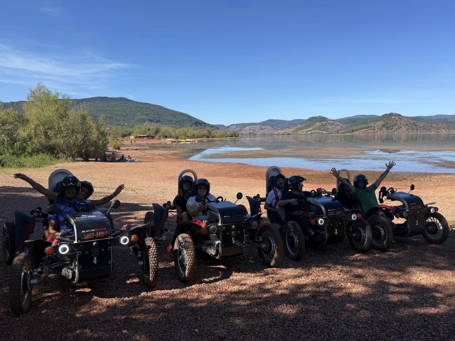 Groupe en swincars