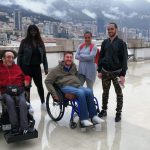 Association saphir 13 en groupe lors d'une visite de la ville de nice