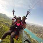 Duo de parapentistes