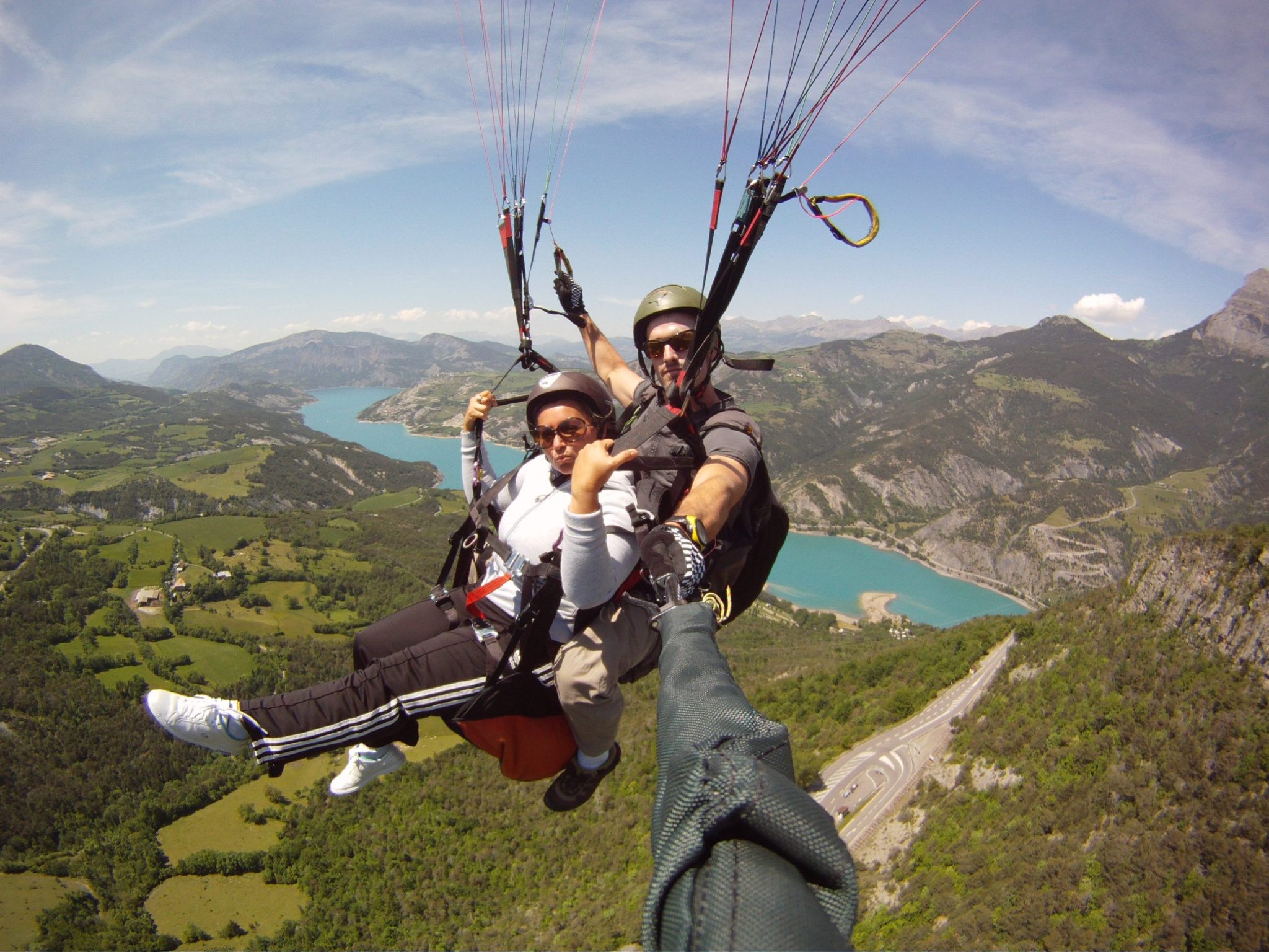 Faire du parapente avec l'association Saphir 13