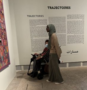 Adhérents de l'association Saphir 13 à l'expo Panoramas