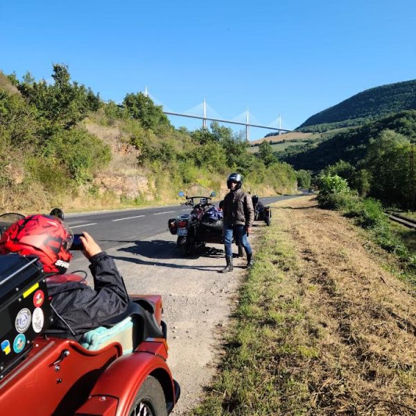 Sur les routes de Millau
