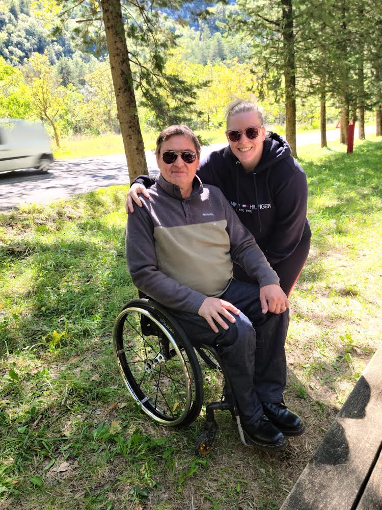 Participant Handi au séjour en side car