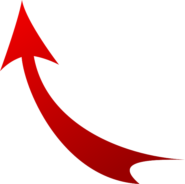 Flèche rouge
