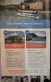 Panneau croisière restaurant